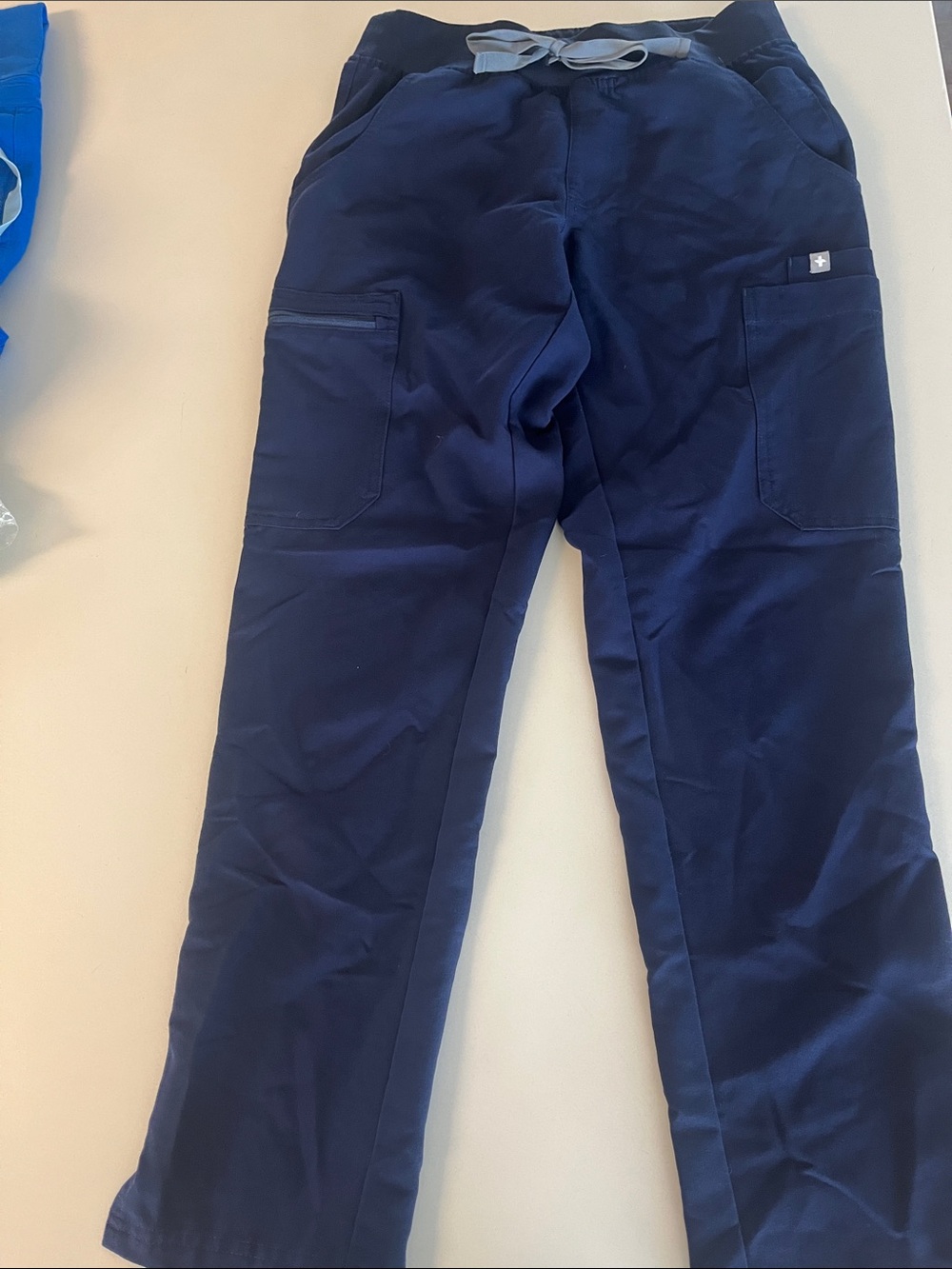 Figs XSP Navy Yola Skinny Scrub Pant